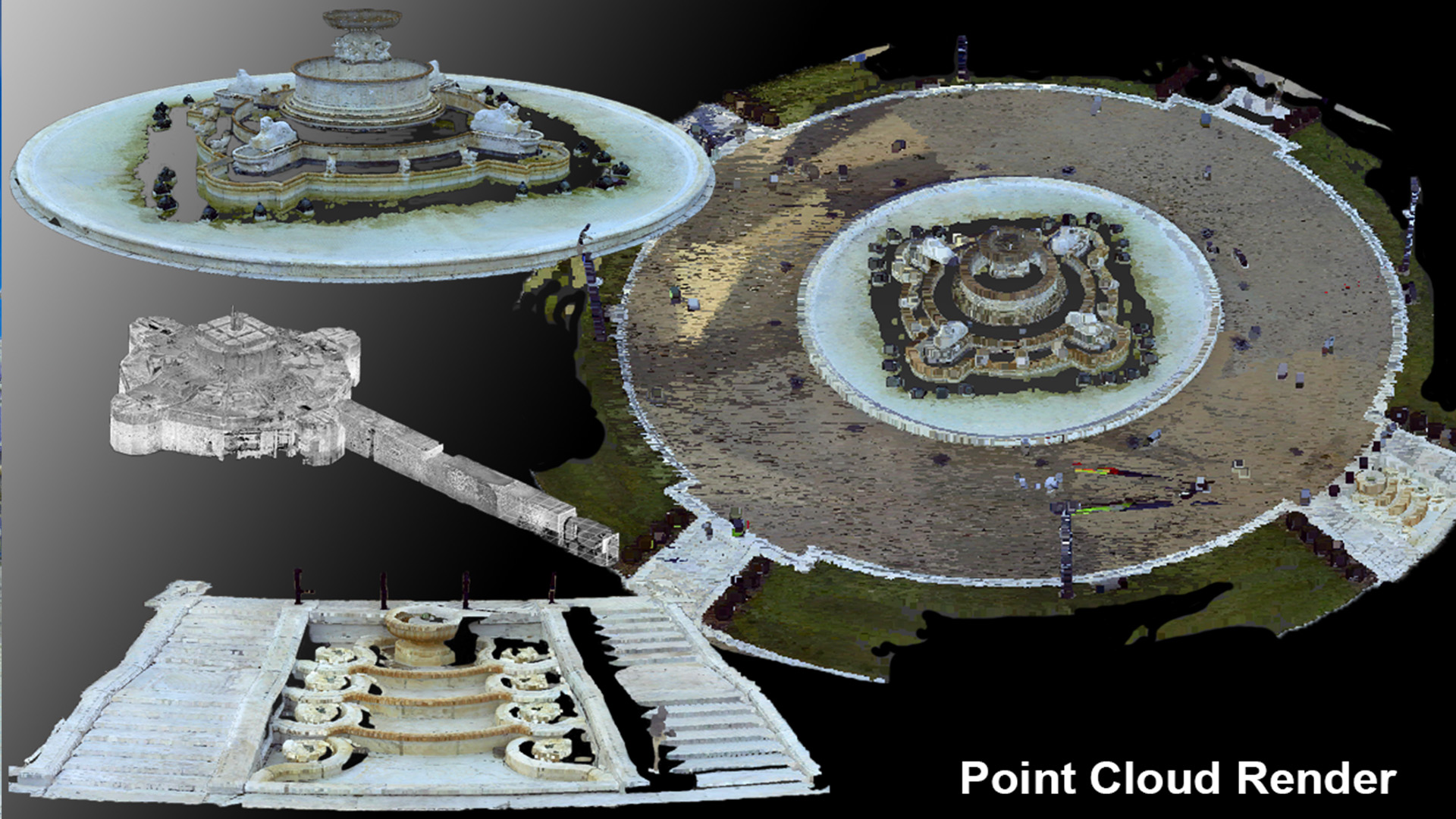 Point cloud data for historic restoration