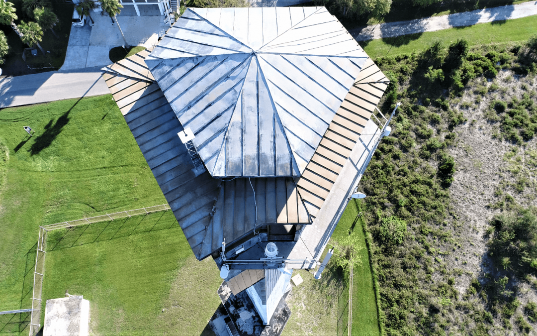 Drone Footage of Sullivan Island Lighthouse