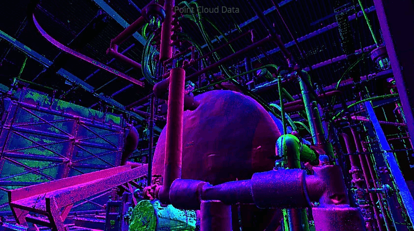 point cloud data from laser scanning