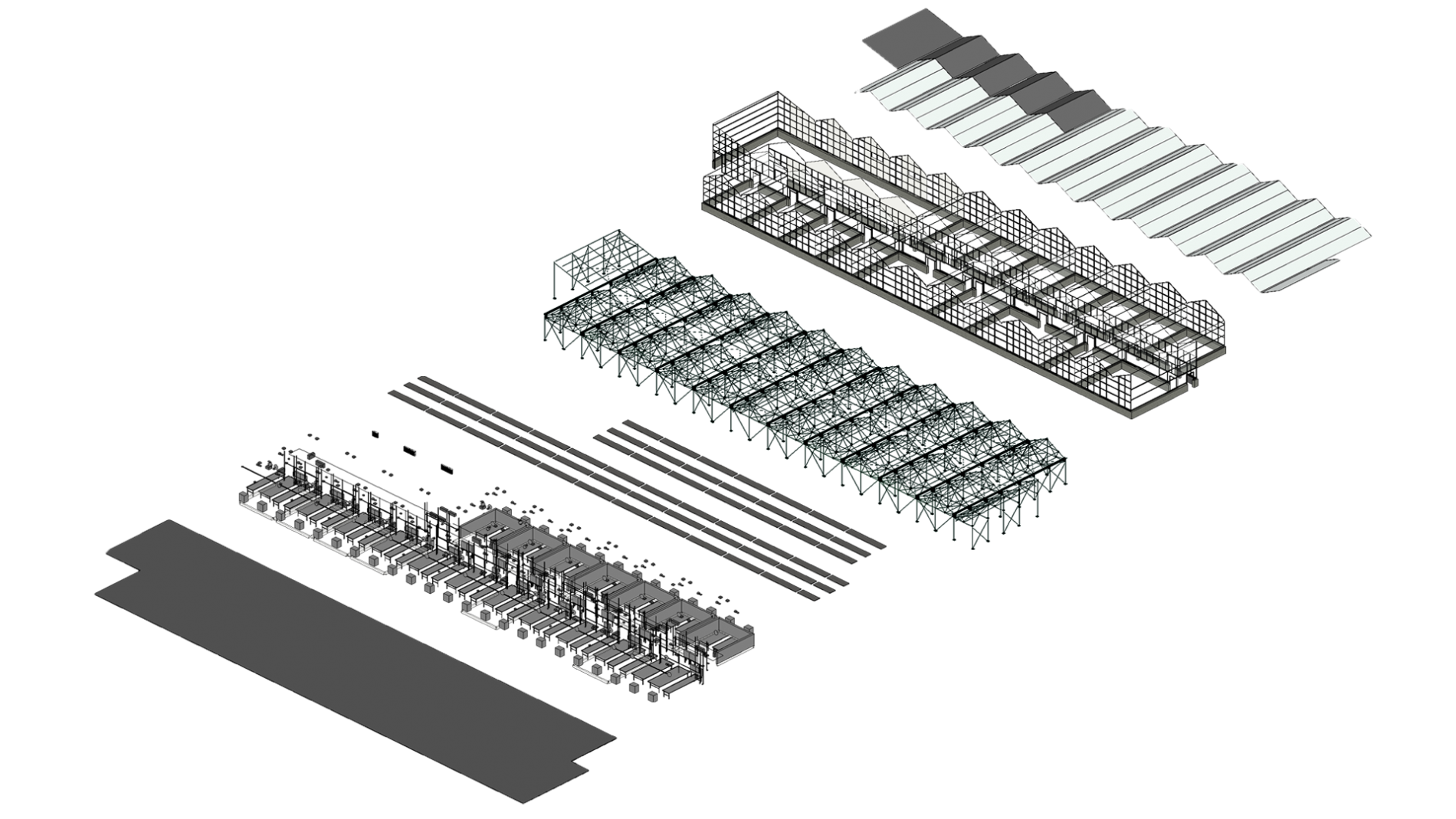 Greenhouse Modeling in stages